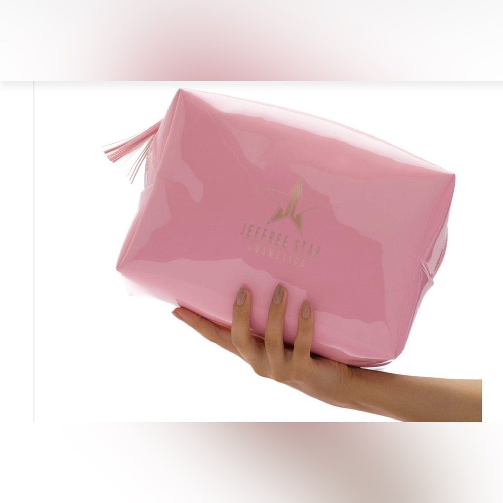 Jeffree Star Travel Makeup Bag Baby Pink Cosmetic Bag